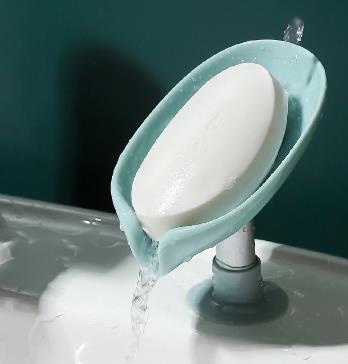 Leaf Shape Soap Box Drain Soap Holder