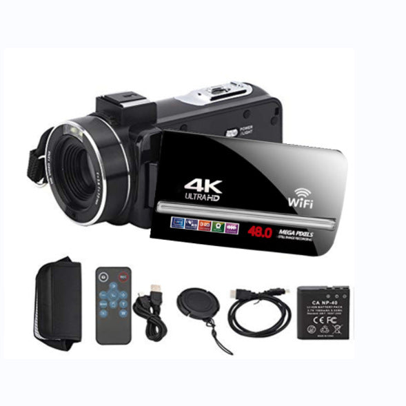 New cross-border English products 4K HD digital camera suitable for 48MP with microphone touch screen 4kwifi