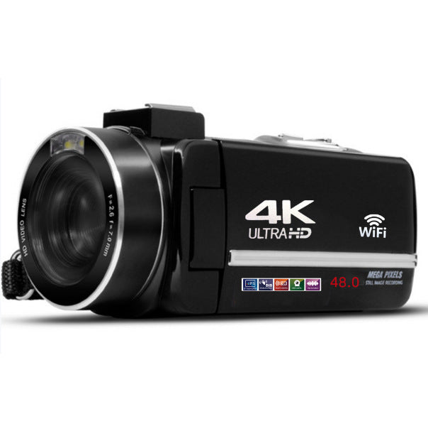 New cross-border English products 4K HD digital camera suitable for 48MP with microphone touch screen 4kwifi