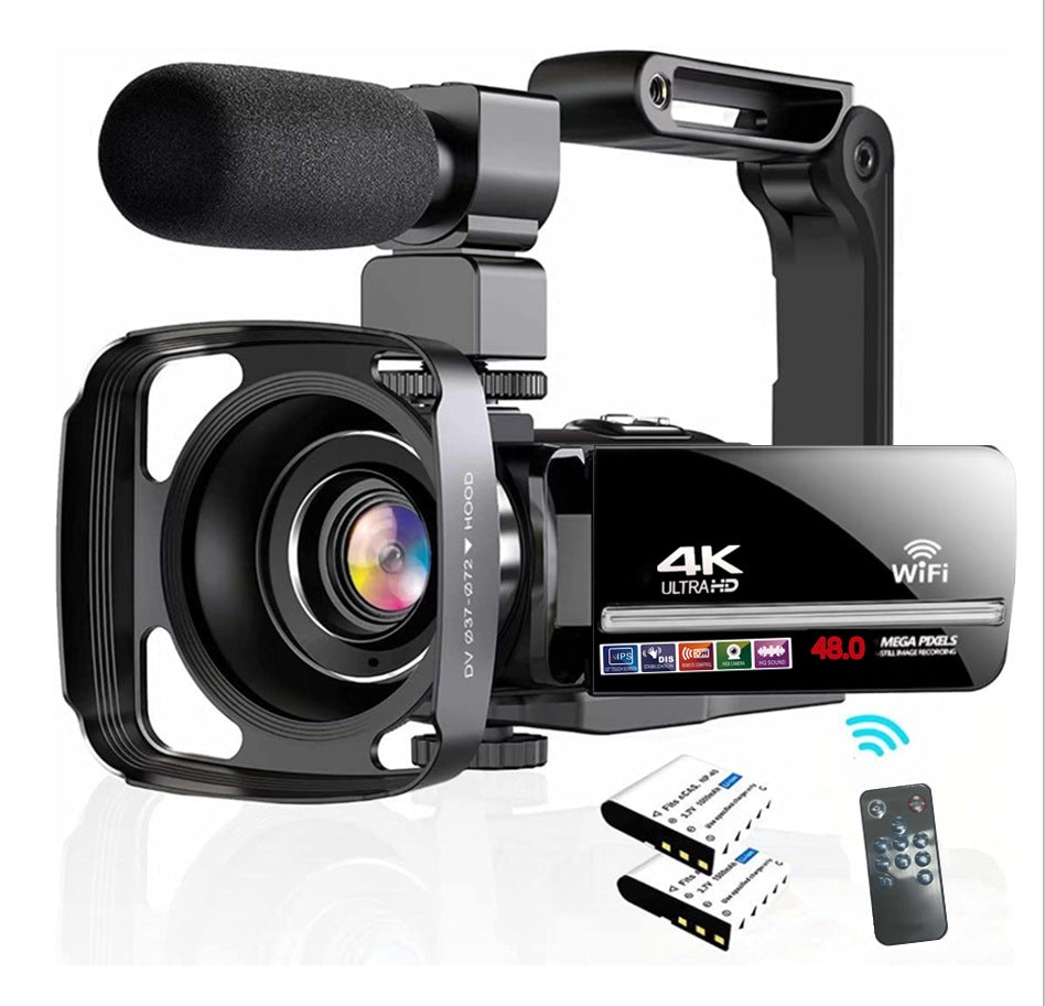 New cross-border English products 4K HD digital camera suitable for 48MP with microphone touch screen 4kwifi